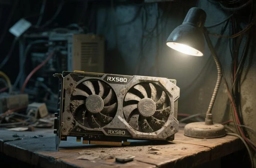 “捡”到一张矿渣RX580,好消息是能用,坏消息是…